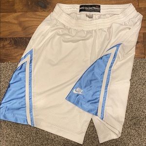XXL Men’s White Nike Mesh Basketball Shorts EUC
